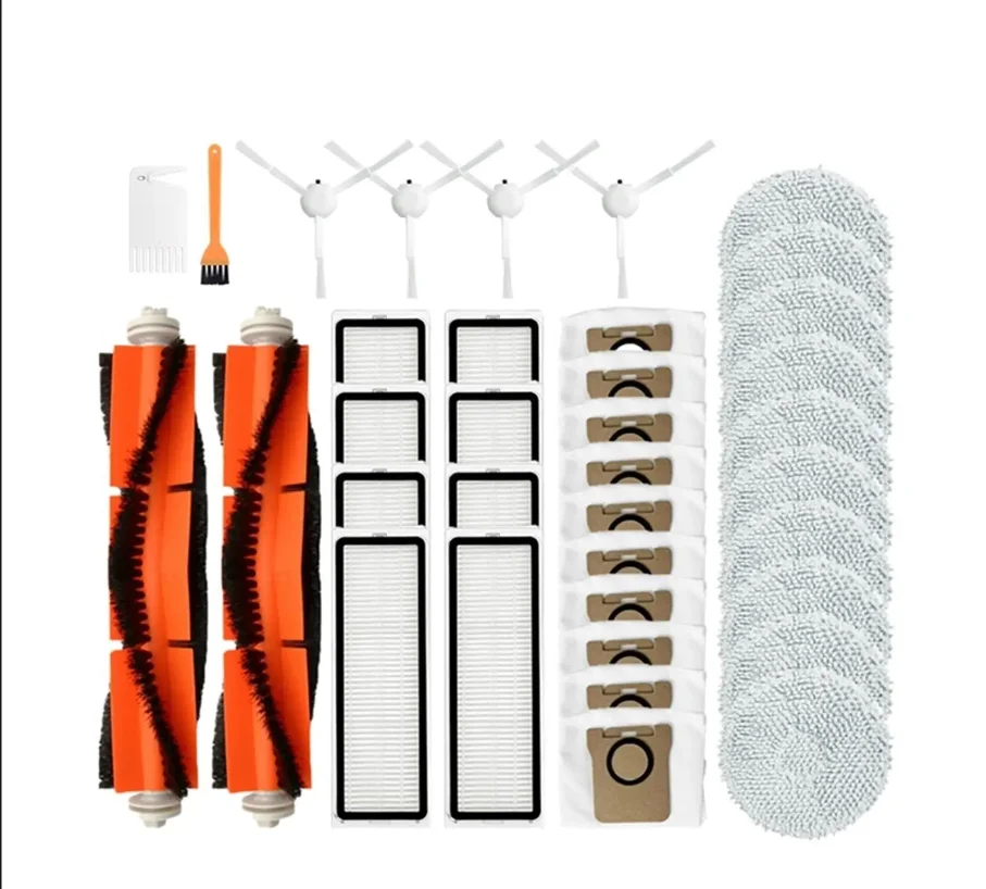 สําหรับ Xiaomi Mijia Omni 1S B101CN อุปกรณ์เสริมหลักแปรงด้านข้าง HEPA FILTER Mop ถุงเก็บฝุ่นหุ่นยนต์เครื่องดูดฝุ่นเปลี่ยนชิ้นส่วน