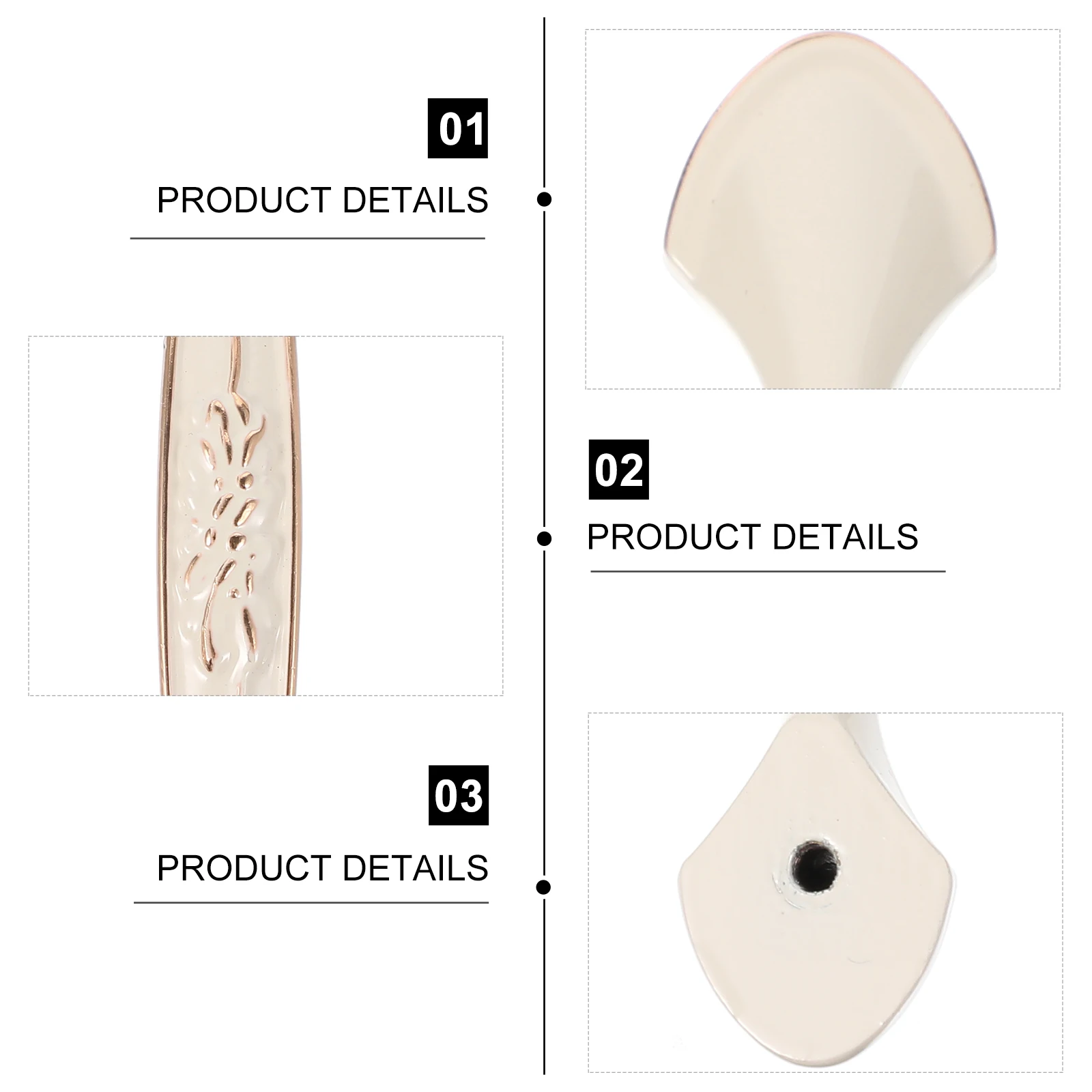 

5Pcs Cabinet Handle Zinc Alloy Drawer Pulls European Style Durable Long Lasting Easy Use Zinc Alloy Handle Drawer Handles