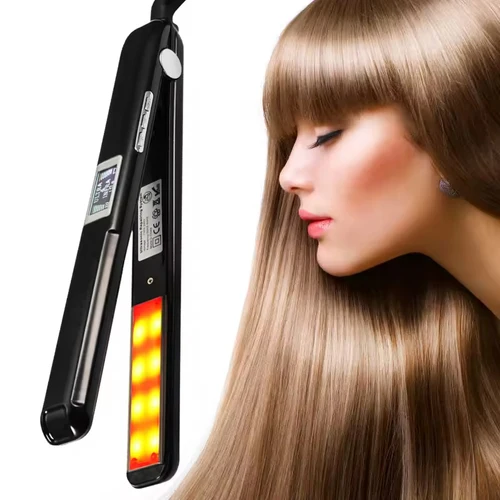 헤어 케어 초음파 적외선 스트레이트너, 전문 콜드 다리미 헤어 스타일링 기계, 트리트먼트 및 컨디셔닝 도구 