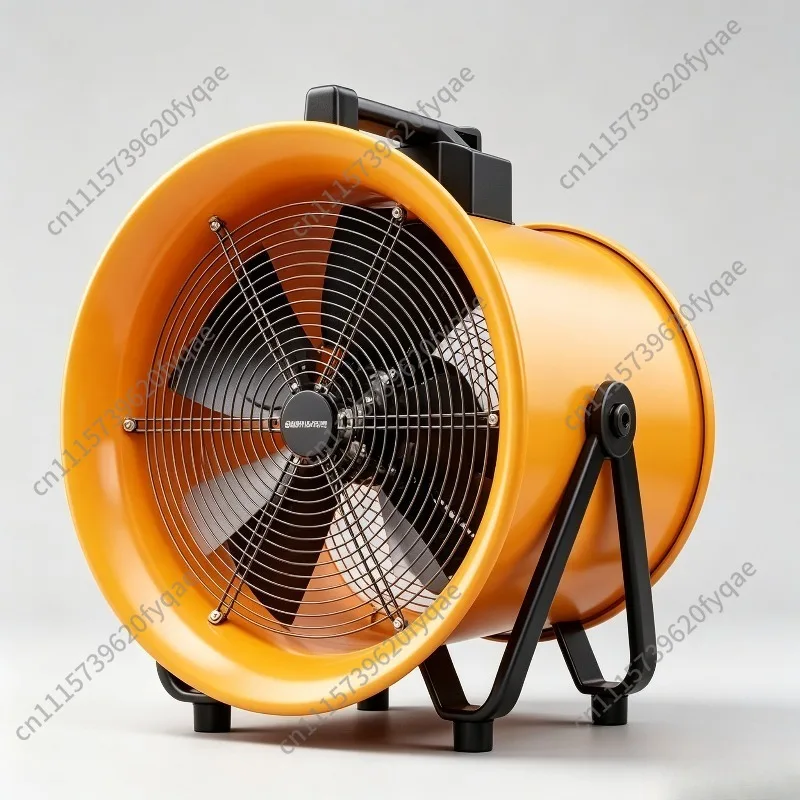 Pioneer Portable Exhaust Fan Mobile Ventilation Exhaust Fan Powerful Blower Axial Fan Industrial Ventilation Equipment