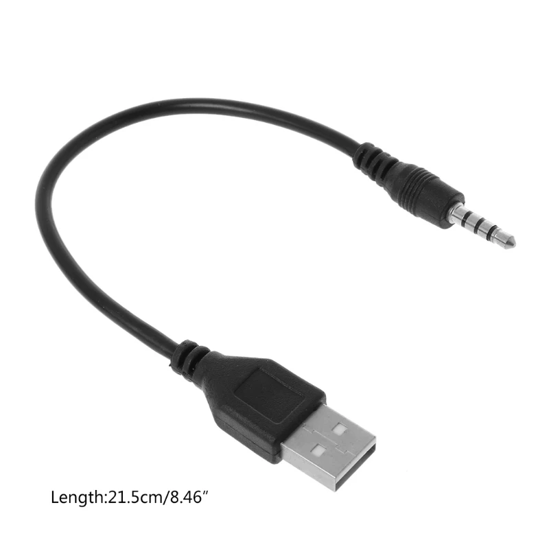 高品質 USB オス 3.5 オーディオ ケーブル 3.5 USB 3.5 オス USB オス コンバータ