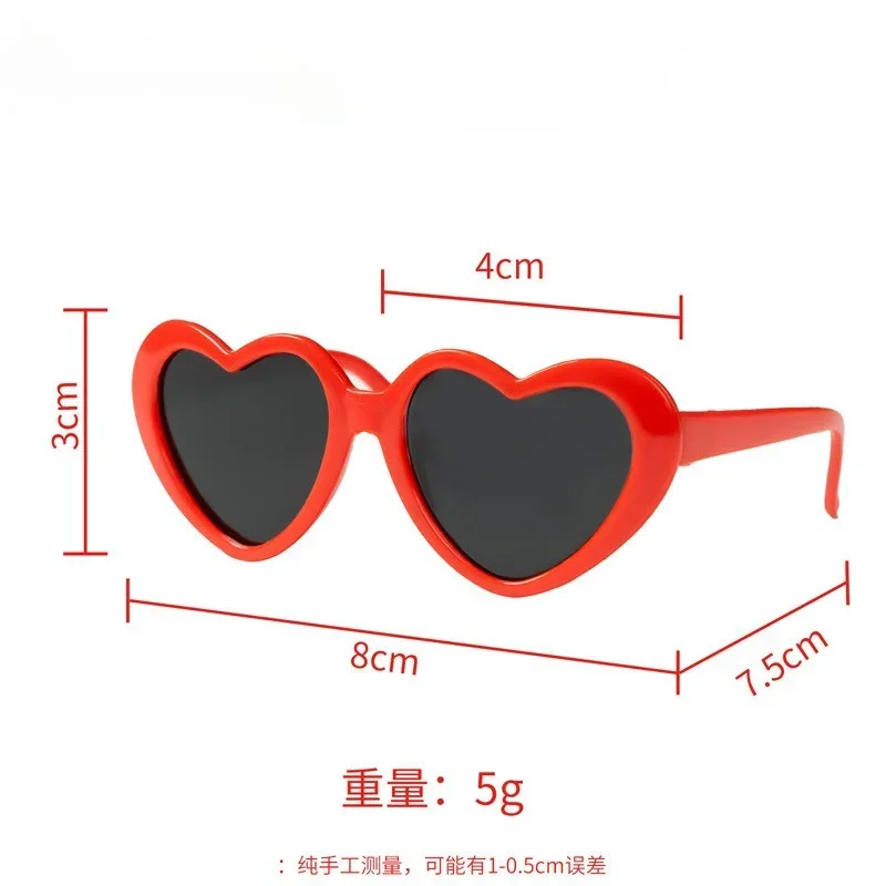 для собак Dog Glasses Pet Heart Glasses Cat Accessories Puppy Photos Tools Decorations for Dog Summer Party Eyewear Glasses