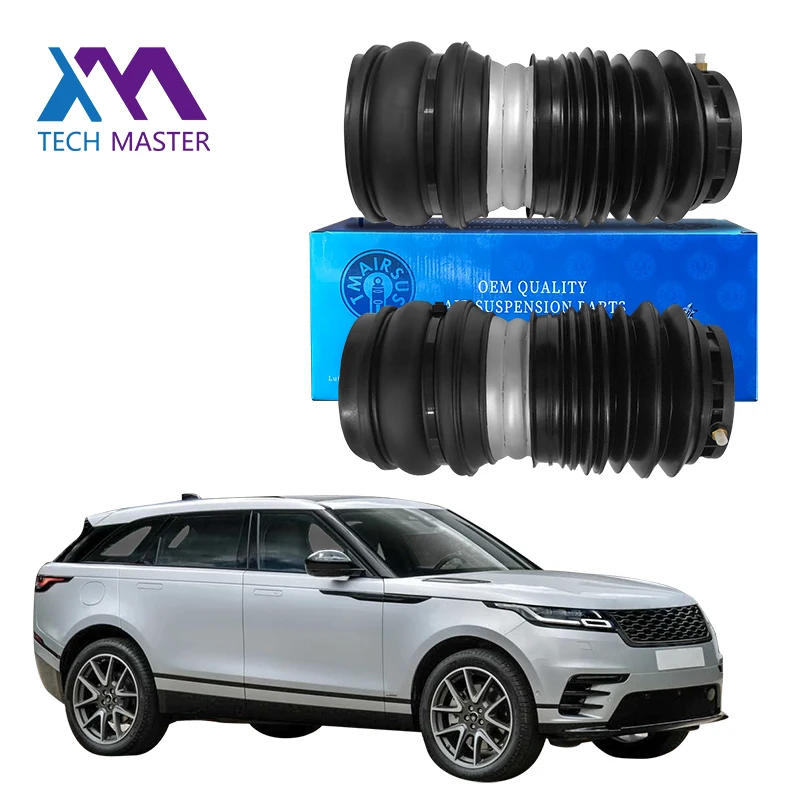 

Tech Master Air Suspension Rear Air Spring Shock Absorber Kits Air Bellow for L560 Velar L462 Discovery V LR090653 LR090654