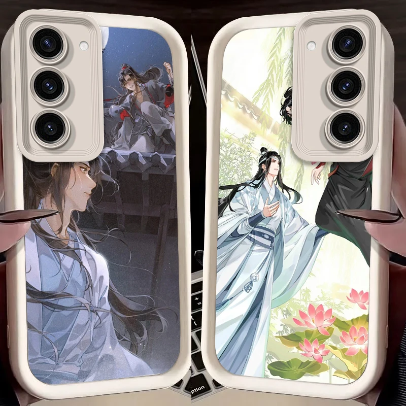 

Demon Master Anime Fashion For Samsung Note 20 S24 S23 S22 S21 S20 Ultra Plus FE A25 A23 A22 A15 A31 5G Eye Ladder TPU