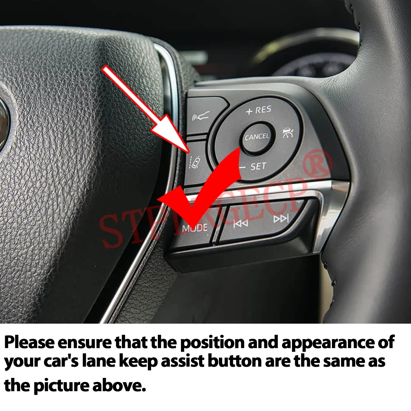 Automatic LTA LDA Off Controller for Toyota Highlander Kluger XU70 2020-2026 Car Lane Keeping Assist Cancel Switch Wire Harness