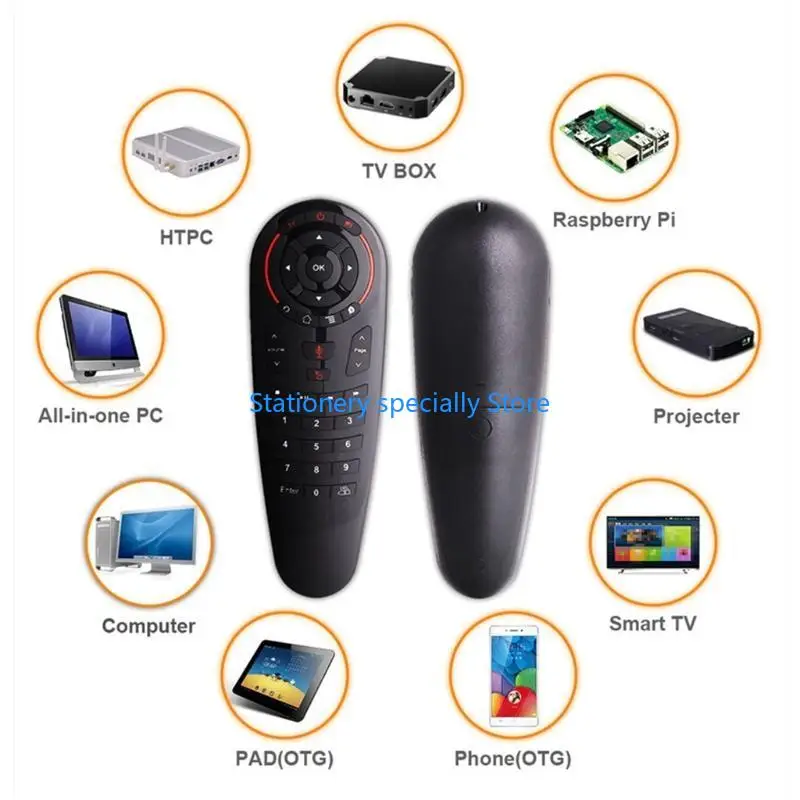 

P0RB G30S Air Mouse для Android Box для x96Q 、 、 ПК 、 PK 、 G10S 、 G50S Sette Top Box