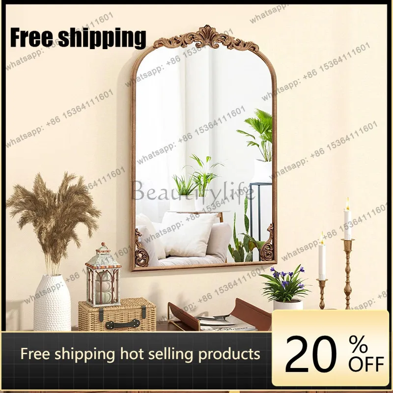 LD simple premium bedroom dresser makeup mirror porch living room decorative mirror