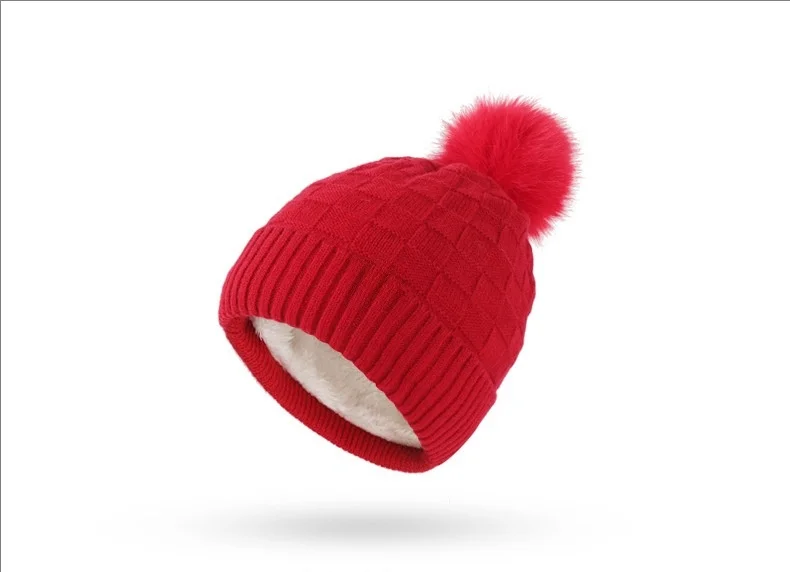 Ropa de invierno 2024, conjunto de gorro grueso con guante de piel para mantener el calor, bufanda para el cuello para niños