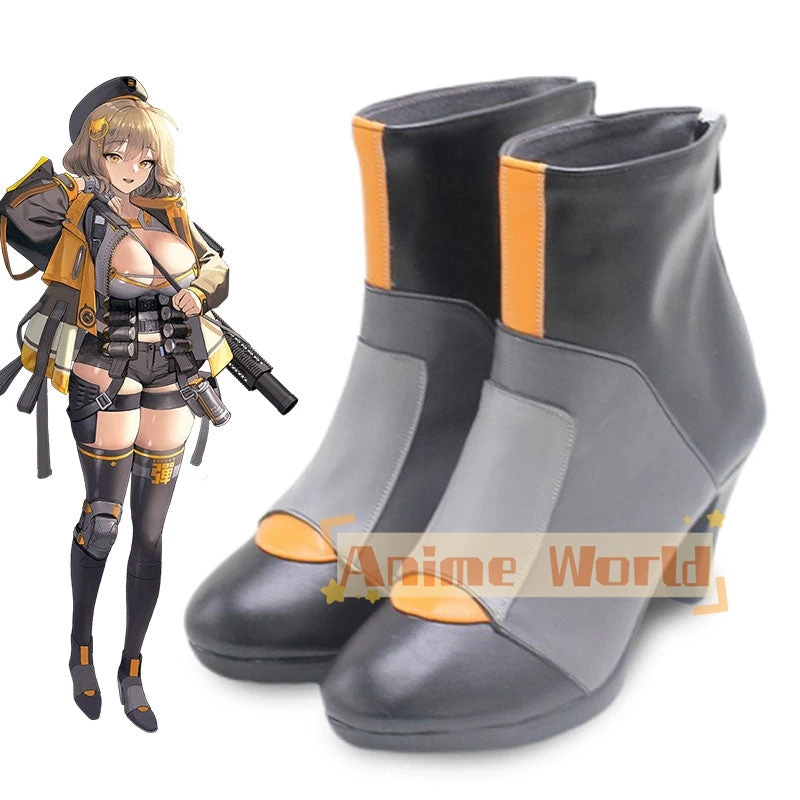 Godin van de overwinning: Nikke Anis Cosplay Schoenen Halloween Carnaval Laarzen Op maat gemaakt