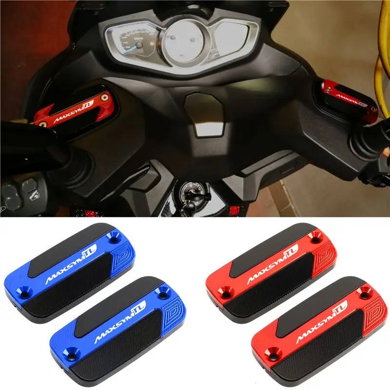 

2025 Newest Hot Deals Motorcycles Accessories Front Brake Reservoir Fluid Tank Cover Oil Cup Cap For SYM MAXSYM TL 500 TL500