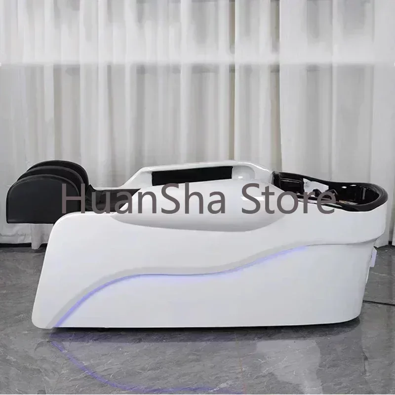 Head Spa Massage Hair Salon Chair Japanese Beauty Shampoo Chair Professional Washing Machine Silla Peluqueria Furniture LJ50SC