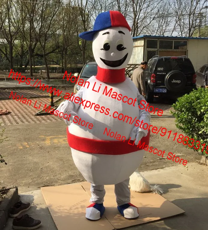 Costume de mascotte de bowling oligMaterial de haute qualité, dessin animé de marche imbibé, cosplay, fête d'anniversaire, publicité, taille adulte, 458