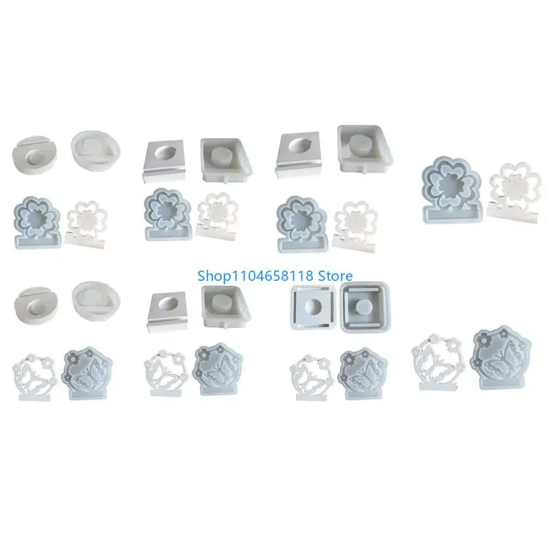 Butterfly Accessories Mold DIY Epoxy Resin Jewelry Making Molds Silicone Moulds