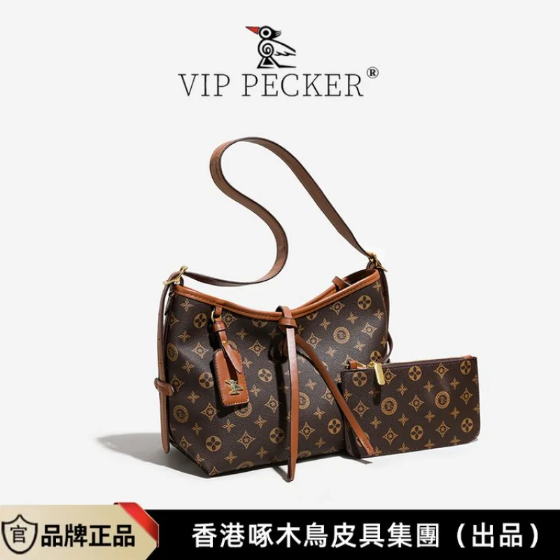 

Chic Designer Ladies Crossbody Bag Genuine Leather Shoulder Handbag Women's Luxury Brand Purse Elegant Messenger Tote