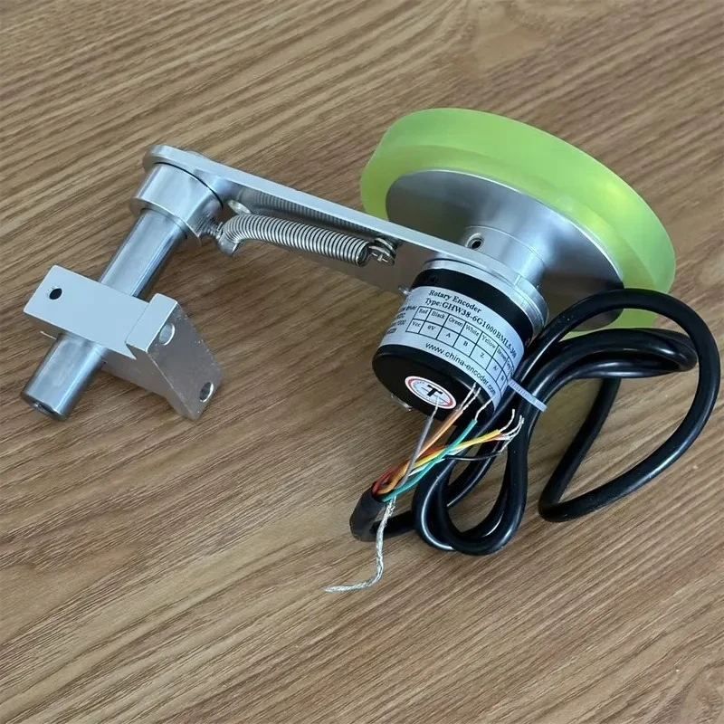 Hot Sale 300mm distance measurement perimeter wheel encoder GHW38-6G1000BML5-300 line driver output