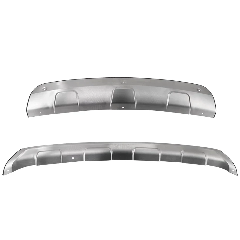 For MAZDA CX-5 CX5 2017 -2020 stainless steel front+rear bumpers crash plate Anti-scratch protection decoration car accessories