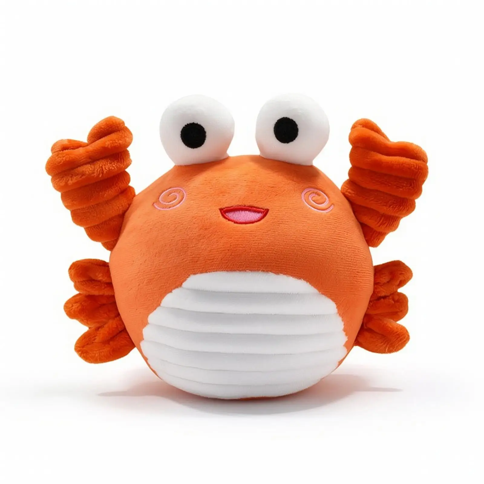 Musical Crab Toy Interactive Crawling Crab Toy Stuffed Animal Soft Sensory for Babies, Floor Play, Nursery