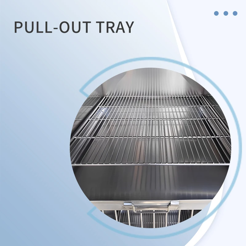 304 Stainless Steel Dog Cage Indoor Stainless Steel Dog Cage 6-room Heavy-duty Wheeled Cage, Used For Households Or Pet Stores