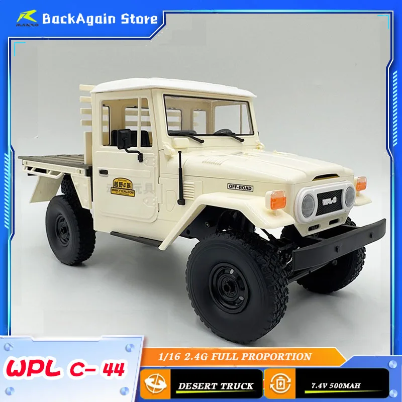 

New Naughty Dragon C-44 Full-Scale 2.4g Remote Control Desert Truck Trunk Rtr Remote Control Toy Is A Children'S Gift