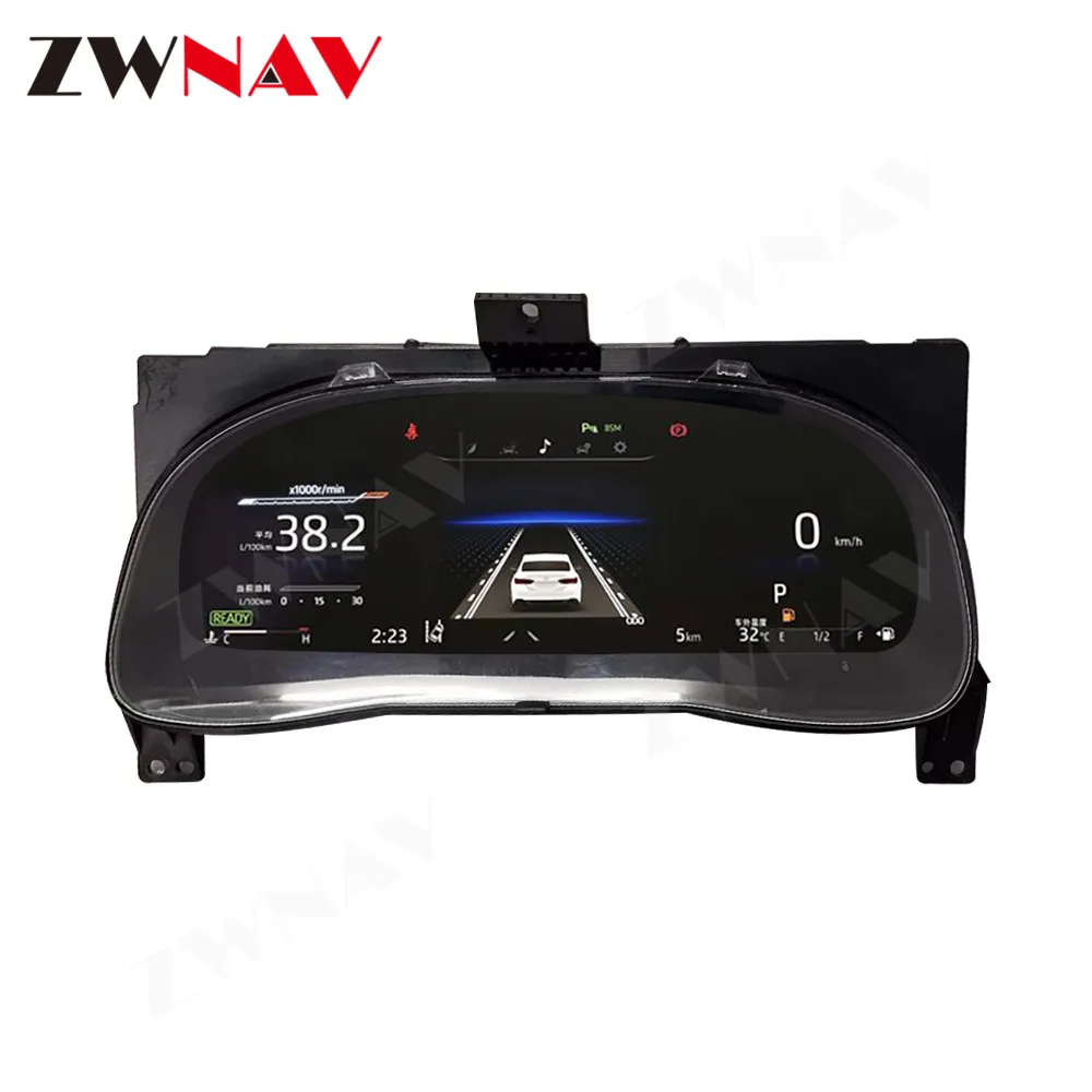 

12,3 ''для Toyota Camry 2017-2018 ЖК-дисплей приборной панели цифровой кластер модуль умных датчиков