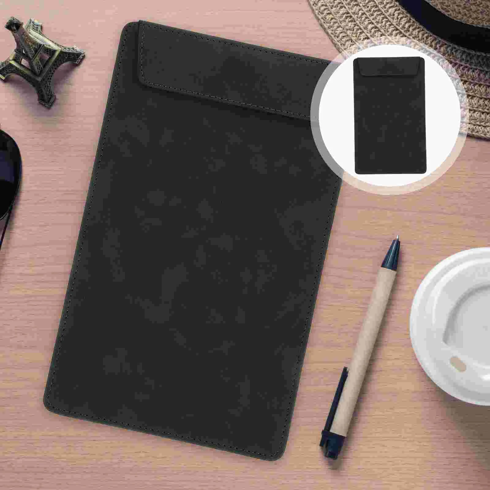 Hard Warehouse Office Inventory Folder (15x25) Night Sky Black A5 Writing Pads Clipboard Storage Metal Practical File