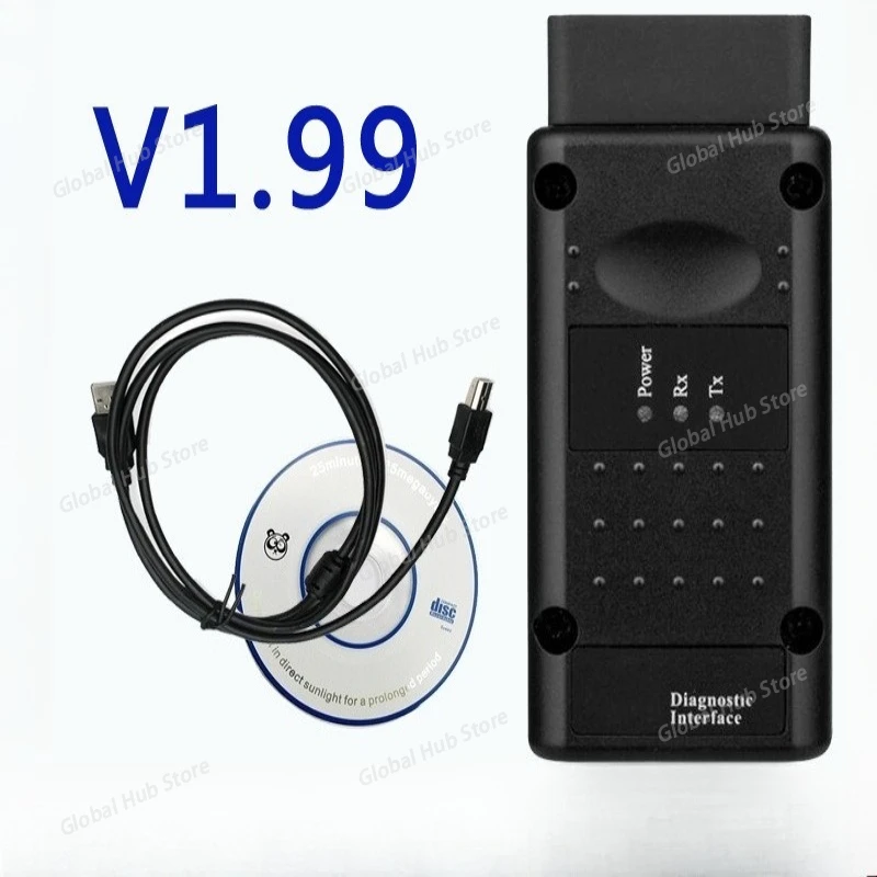 

2025 Newest For Opel 2021 V1.99 CAN BUS OBD2 Scanner V1.99 PIC18F45K80 Firmware 1.95 Professional Diagnostic