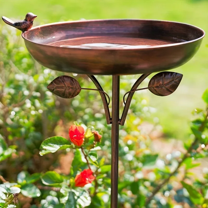 

Rural aviary decoration basin