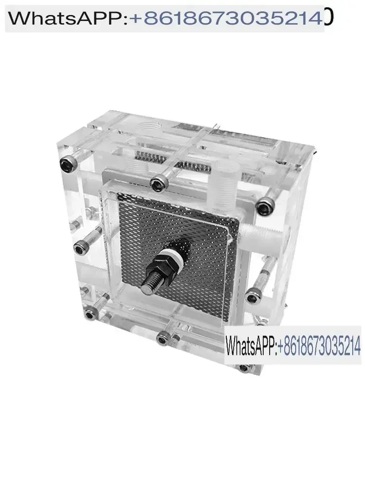 Interchangeable ion membrane H-type unsealed three electrode electrolytic cell diaphragm acrylic  YLK-0016