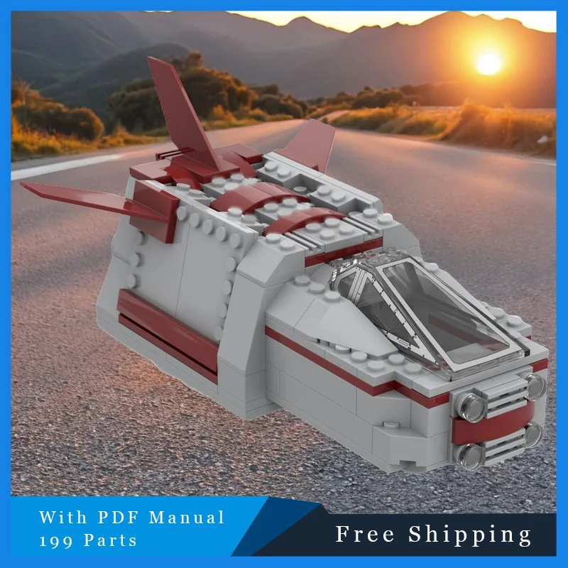 199-delige Star Battle-serie Cool verhuur ruimteschip bouwstenen modelset kinderen montagespeelgoed festival verrassing displaygeschenken