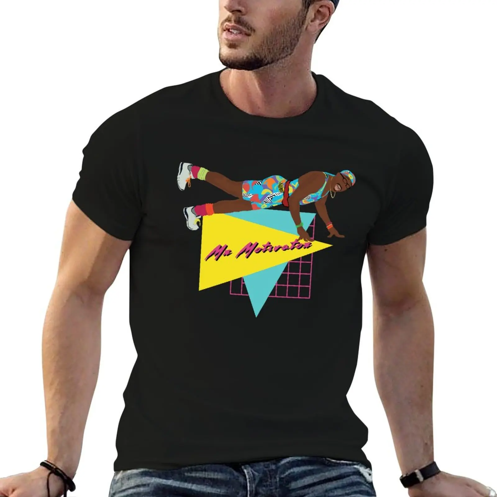 

Mr Motivator T-Shirt oversizeds plain baggy shirts mens t shirts casual stylish