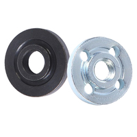 1 Set M10 Thread Angle Grinder Metal Pressure Plate Metal Inner Outer Flange Nut Set Tools Grinding Machine Disc Clamp Plate