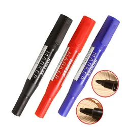 Stylo marqueur résistant à l'eau pour touristes, 1 pièce, encre noire, bleue, rouge, huileuse, marqueurs en continu pour CD, verre, tissu, roche, marquage d'écriture