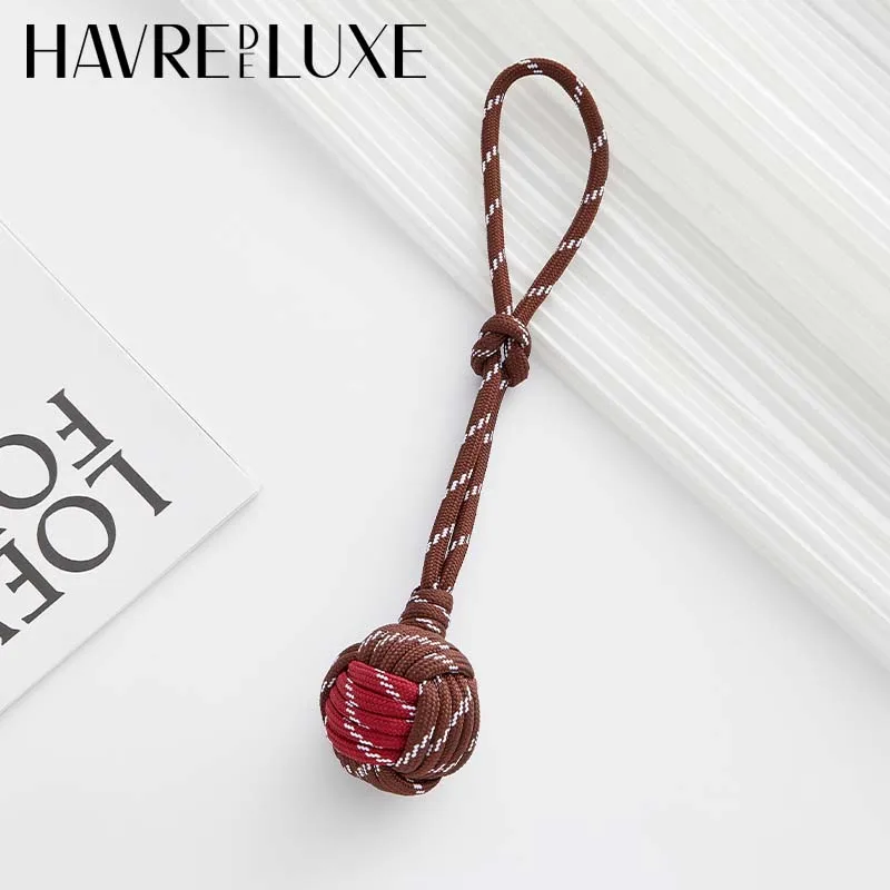 Bag charm hand-woven rope ball bag decoration keychain exquisite and high-end women's bag pendant,DIY bag accessories