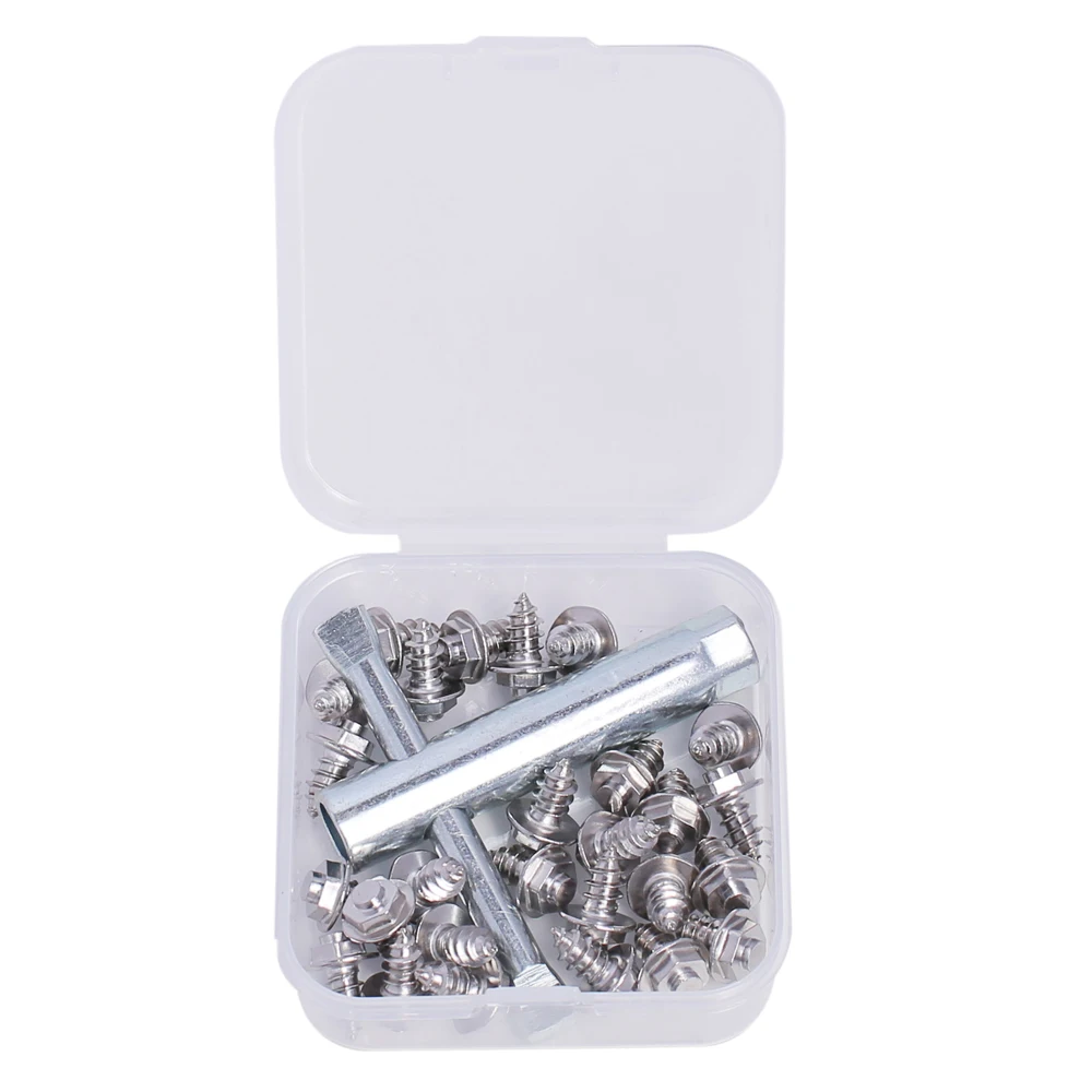 Kylebooker Screw-in Studs for Wading Boots,26pcs Fishing Wading Boot Studs for Felt Or Rubber Sole