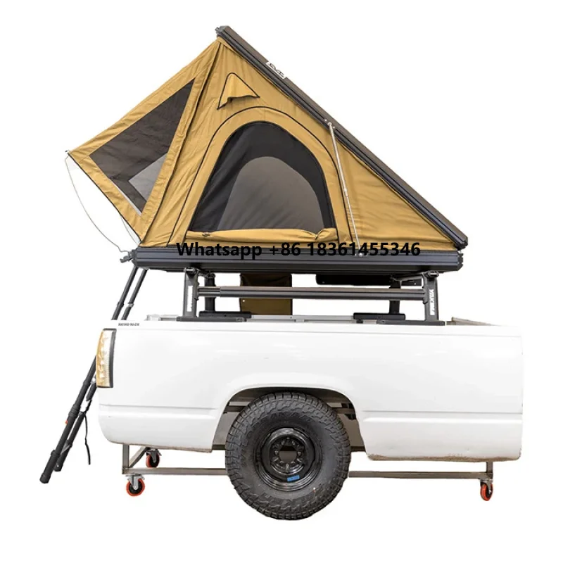 

Waterproof Aluminum Hard Roof Top Tent Design Truck SUV Camping