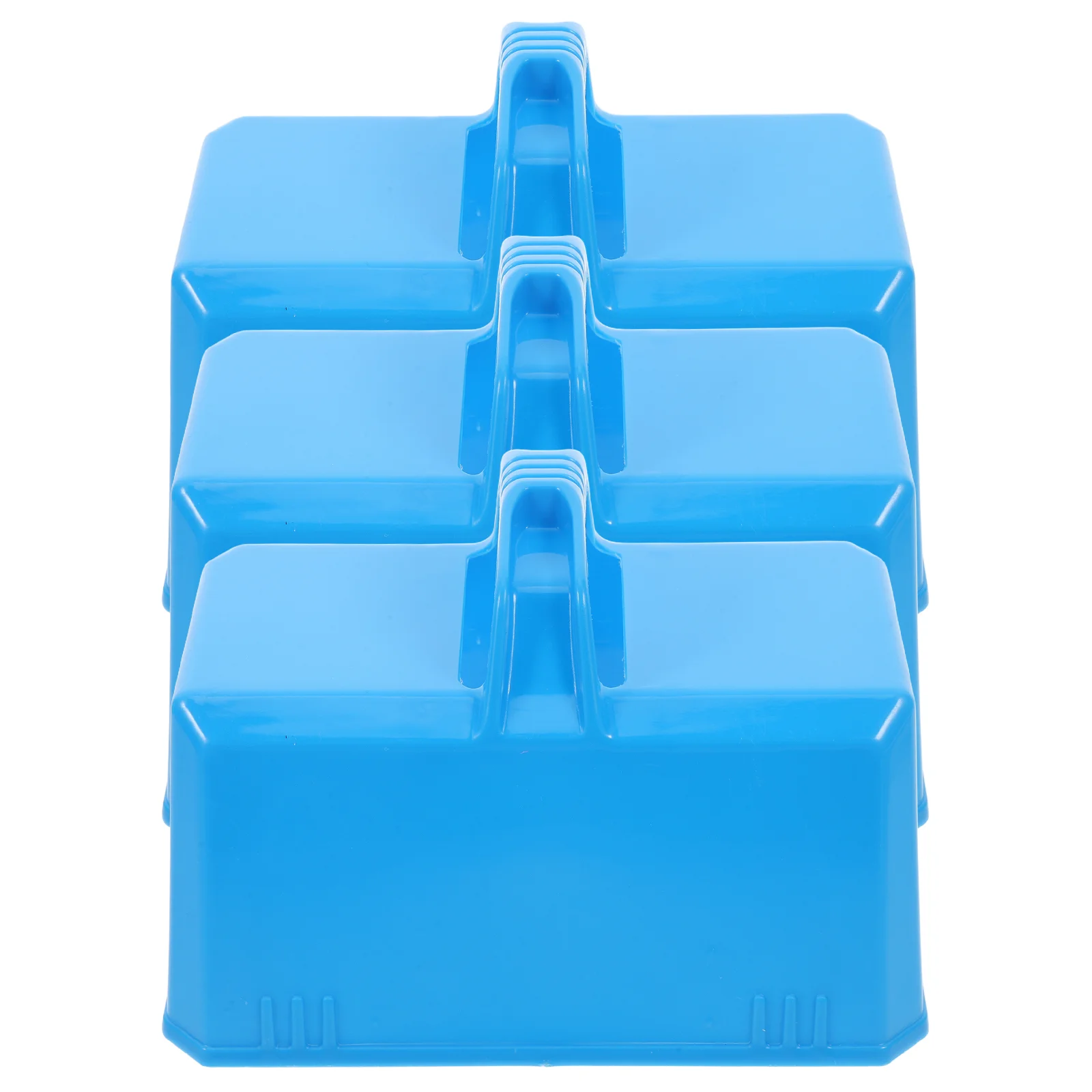 3 Pcs Brick Model Random Color Snow Maker Castle Foundation DIY Mold Plastic
