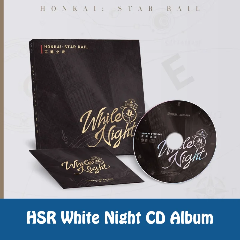 Original Honkai Star Rail White Night CD Album Penacony in Stock