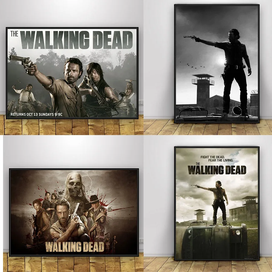 Die Walking Dead Diamant Malerei Kunst 5D DIY Voller Bohrer Kit TV Serie Zeichen Diamanten Stickerei Handwerk Hause Dekoration