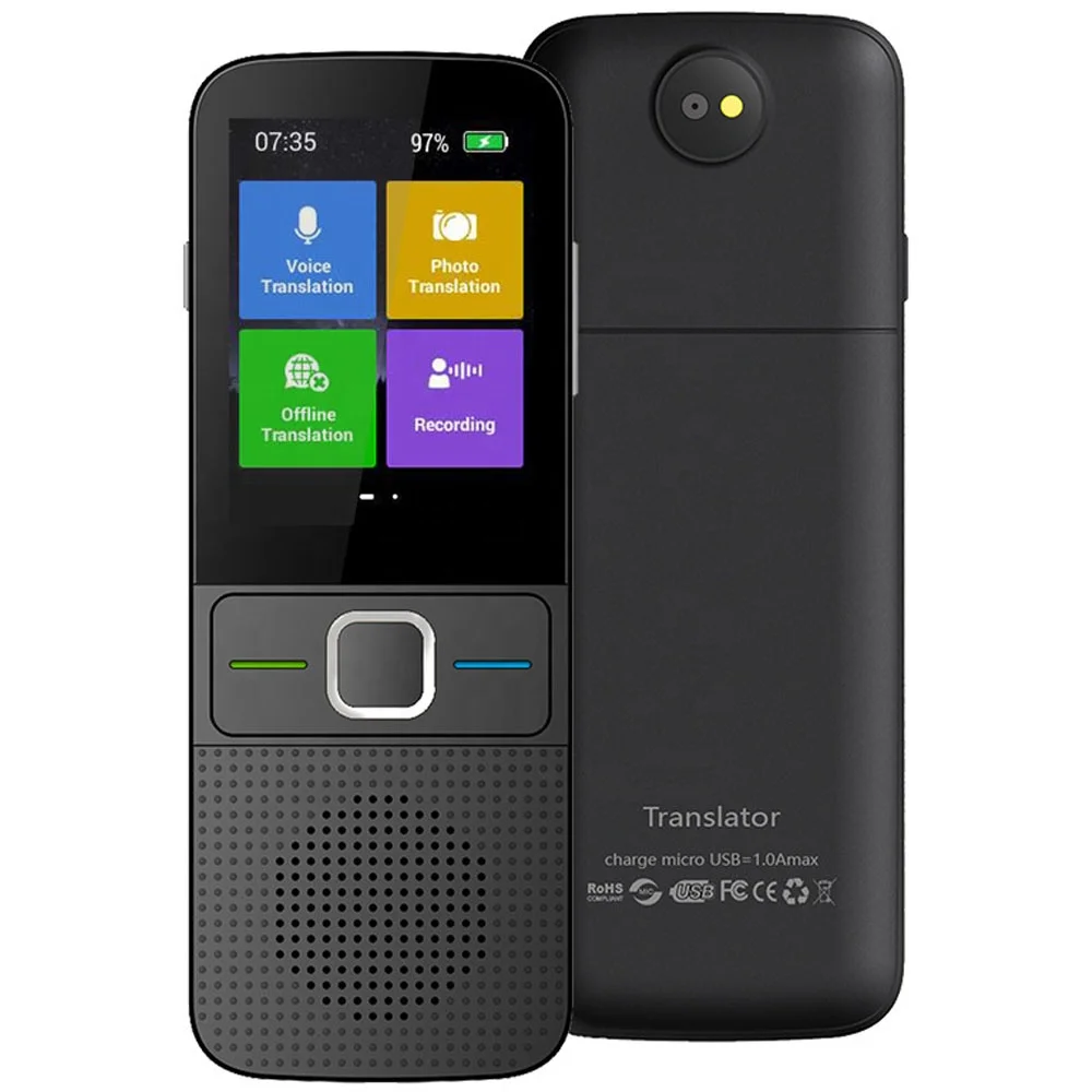 

Portable WIFI Smart Mutual Translator Real Time AI Translation Machine Business Travel Translation Device