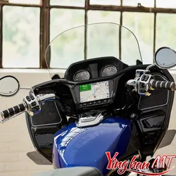 For indian Super Chief Dark Horse Chieftain Roadmaster Challenger 14up Motorcycle Hand Grips Soft Touch Comfort Handle Grip