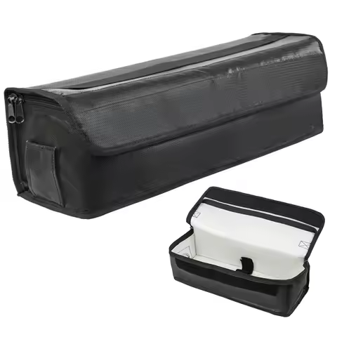 Electric Bicycle Battery Bag Fireproof Storage Bag For 36V 48V 60V 72V Battery Storage For Hailong E-Bike Lithium Battery