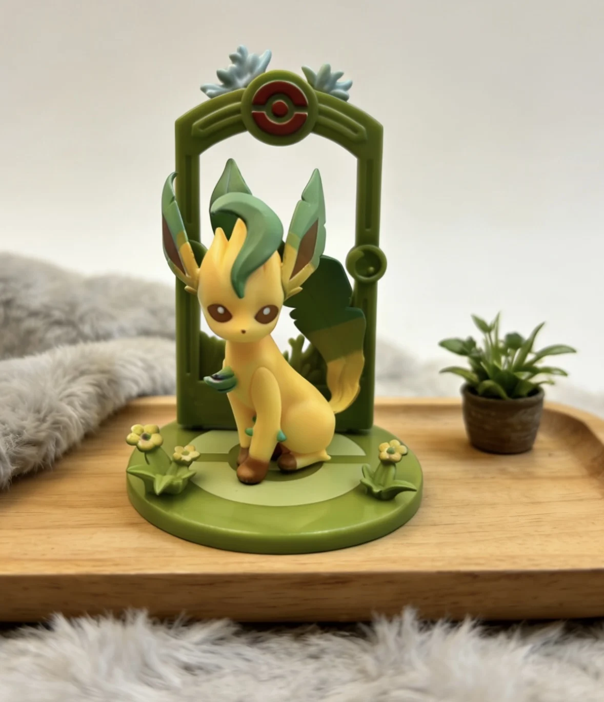 Pokémon Let's Go Eevee: Figura Sorpresa de Eevee de Hoja, Juguete de Moda, Muñeco de Anime, Regalo, Adorno