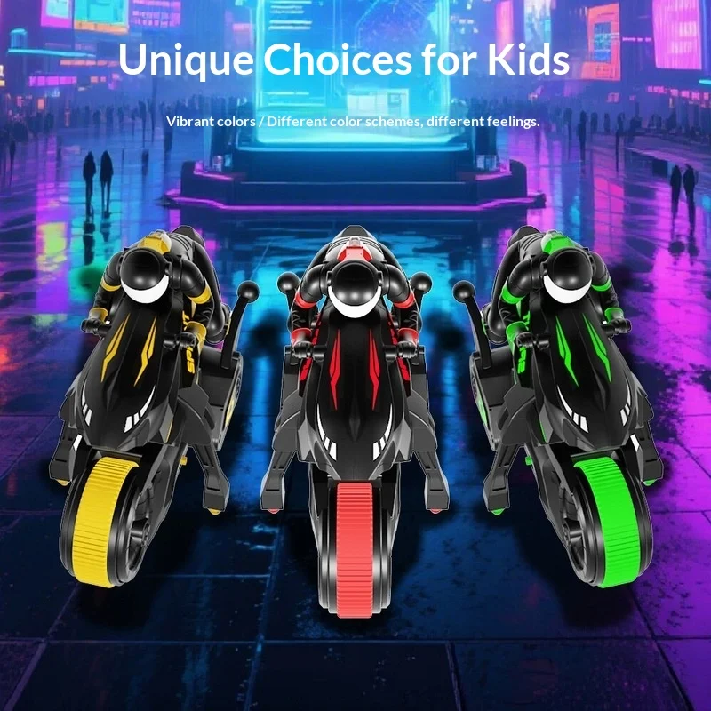 1: 12 Remote Control Motorcycle Two Wheel Rc Trick Drift Charging High Speed Model Boy And Children'S Toy