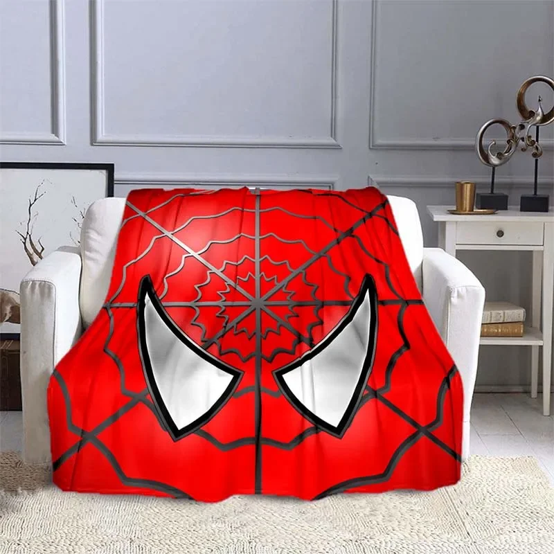 6 Size Spider-Man Blankets Super Hero 3D Printing Bedroom Living Room Comfortable and Soft Picnic Blanket Gift To Marvel Fans