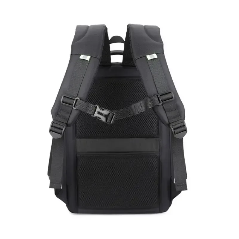 Fashion PC Hard Case Stereoscopic Backpack Large Capacity Combination Lock Backpack Multi Functional Water Proof Men\'s Bag