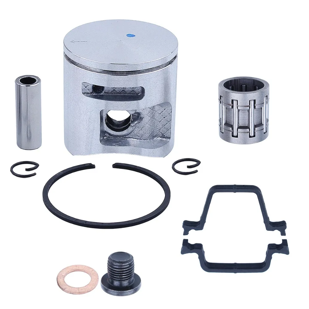 44mm Piston For Husqvarna 445 450 450E Jonsered CS2245 CS2250S Needle Bearing