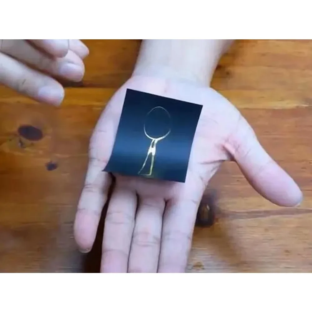 Trucos de Magia de papel psíquico, 6 uds., doblado en la mano, mago de Magia, ilusiones de calle de primer plano, trucos, accesorios para mentalismo