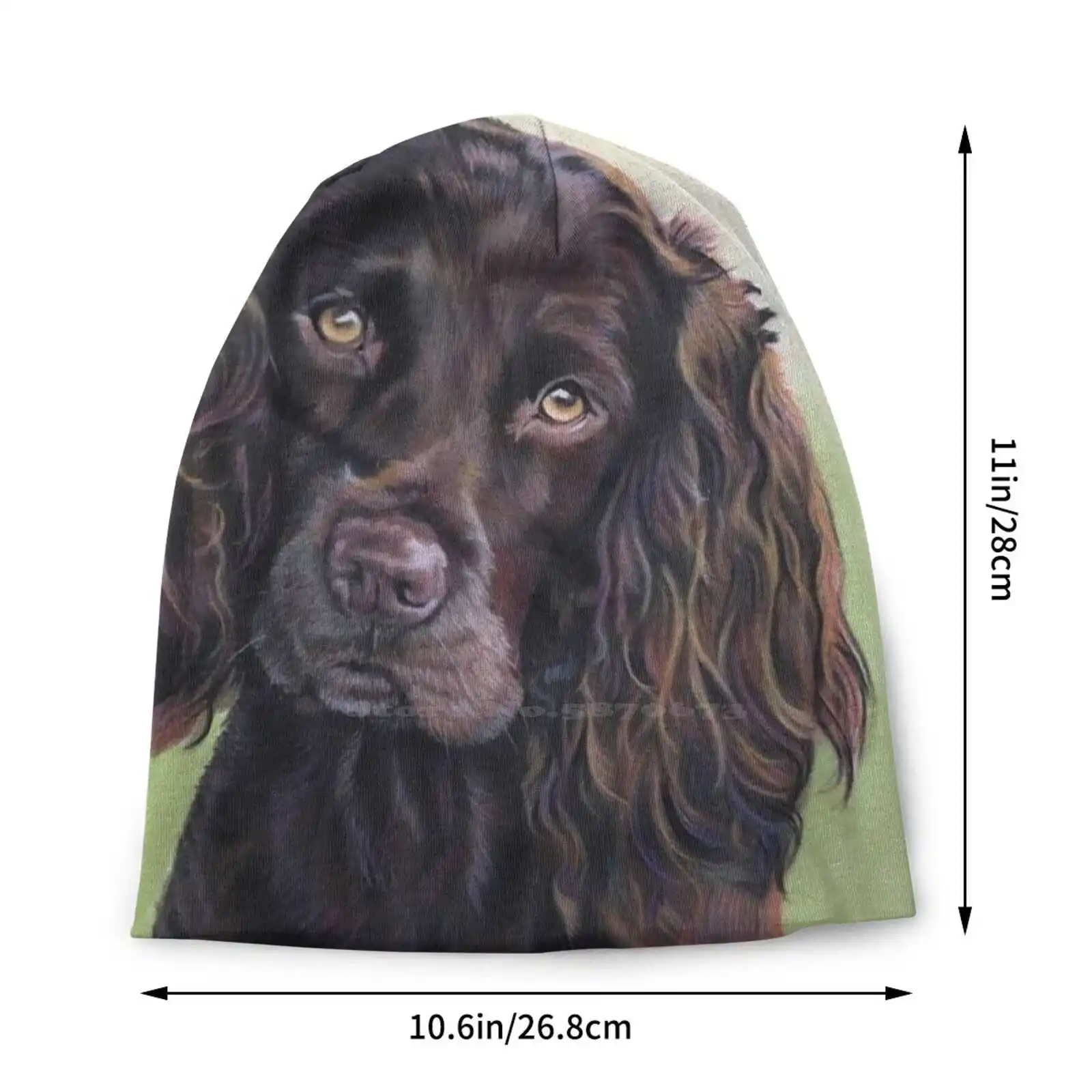 Boykin Spaniel Knitted Hat Warm Beanie Outdoor Caps Boykin Spaniel