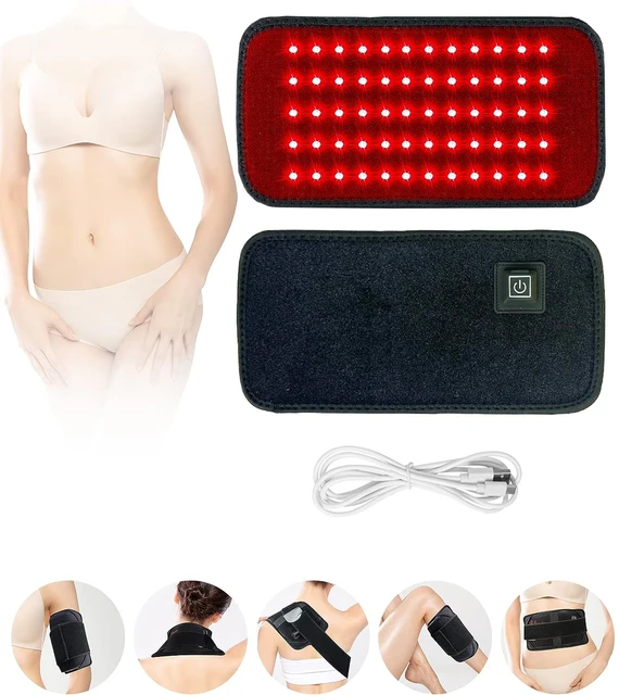60 diod LED Czerwony pas do terapii światłem podczerwonym 850nm 660nm Obrączka na plecy Spalanie tłuszczu Maszyna wyszczuplająca Talia Podkładka grzewcza Całe ciało