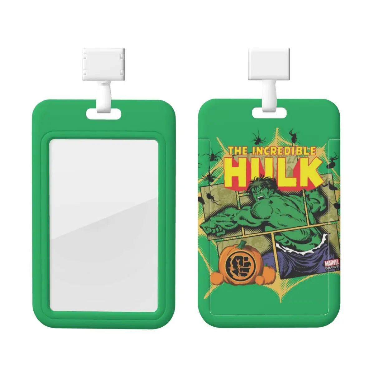 

Custom The Incredble Hulk ID Badge Holders Hospitals Card Holder Unisex Neck Lanyard Credit Card Holders Neck Strap